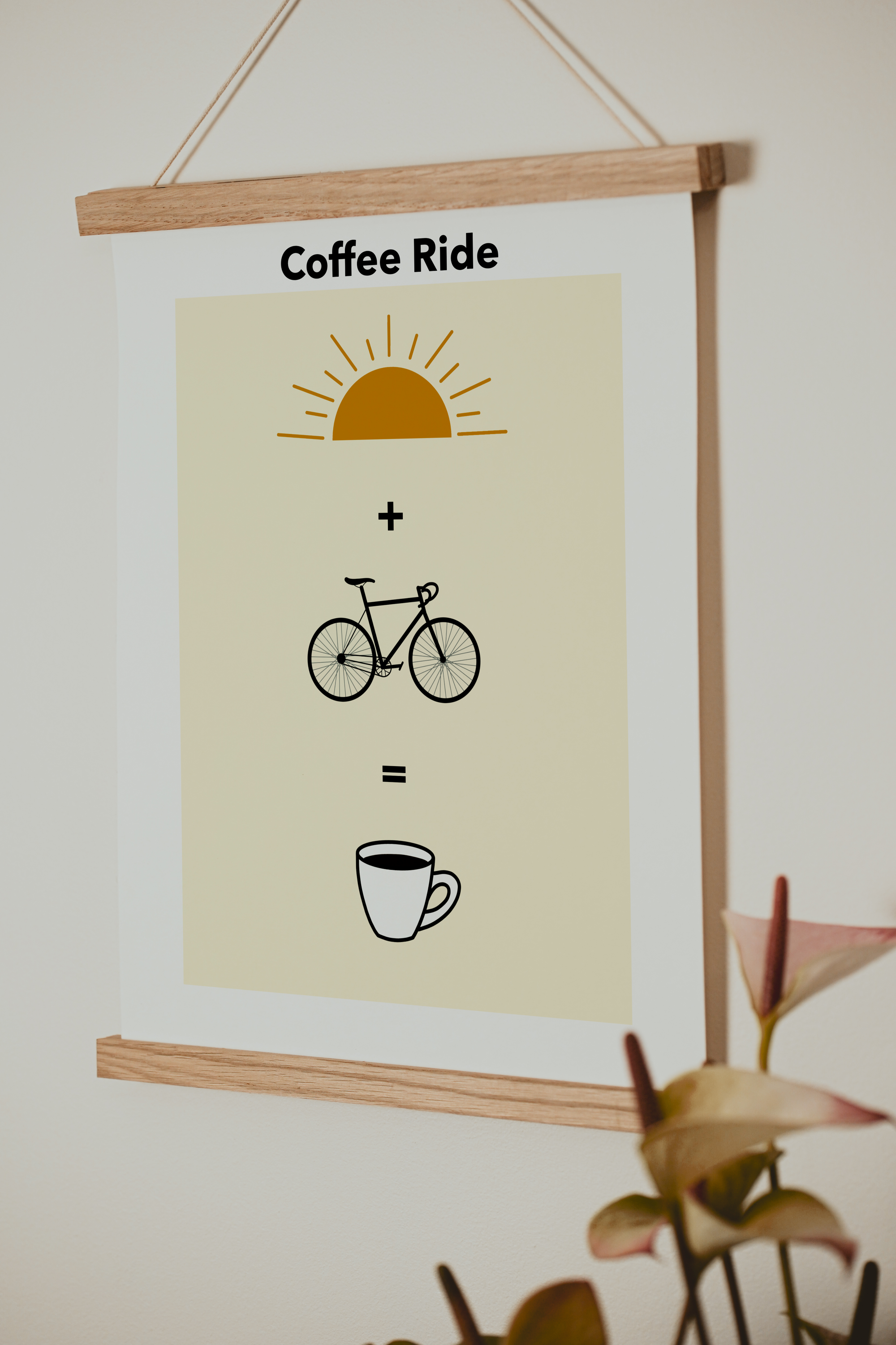 Coffee Ride Print