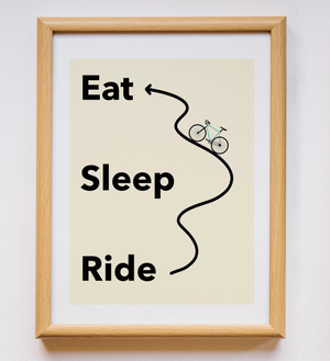 East Sleep Ride Print