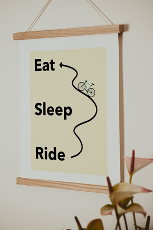 East Sleep Ride Print