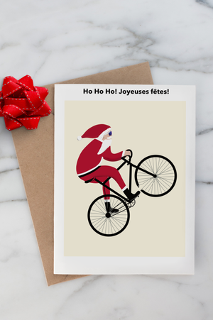 Ho Ho Ho, Joyeuses fêtes - Greeting Card