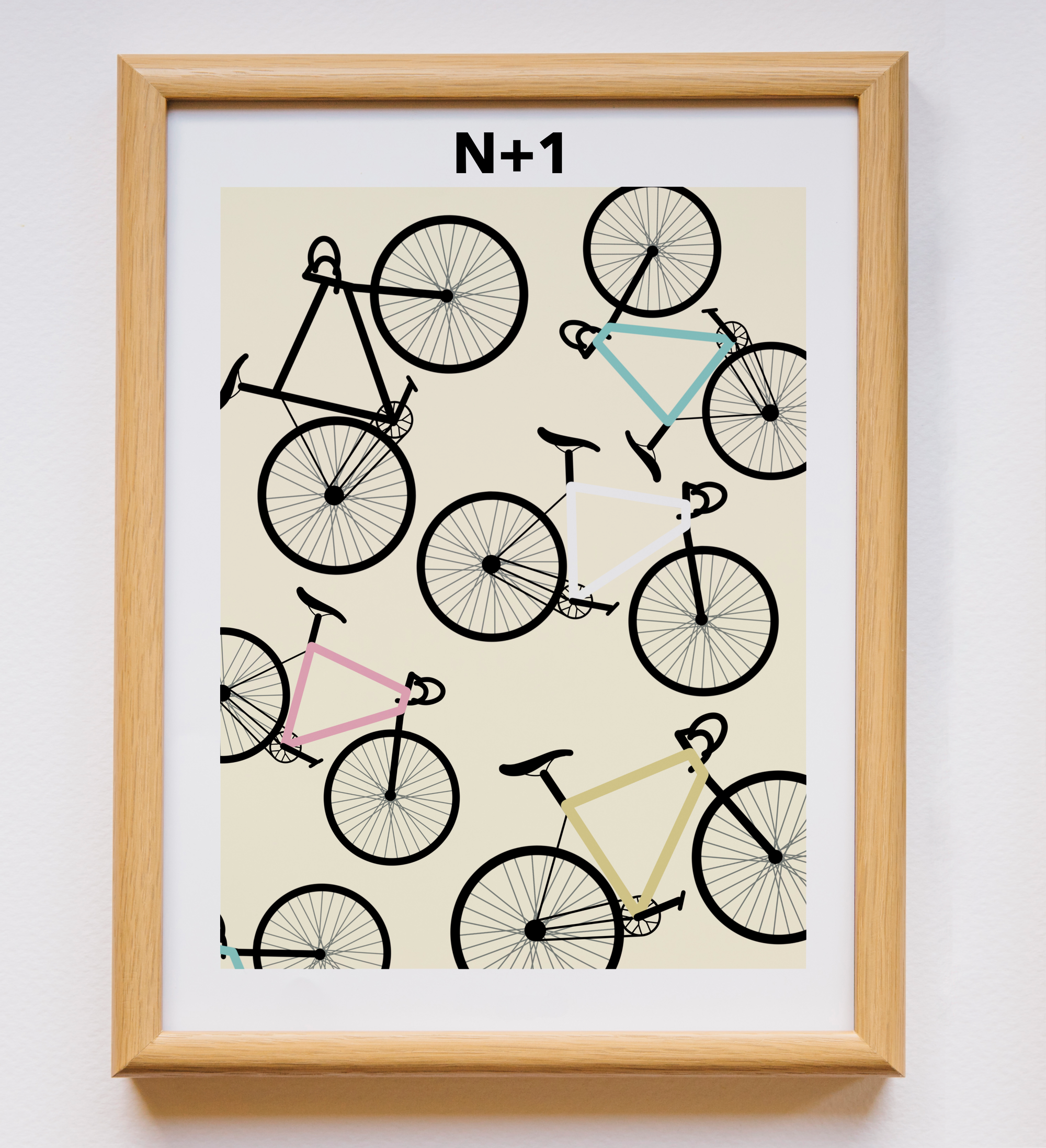 N+1 Bike Print