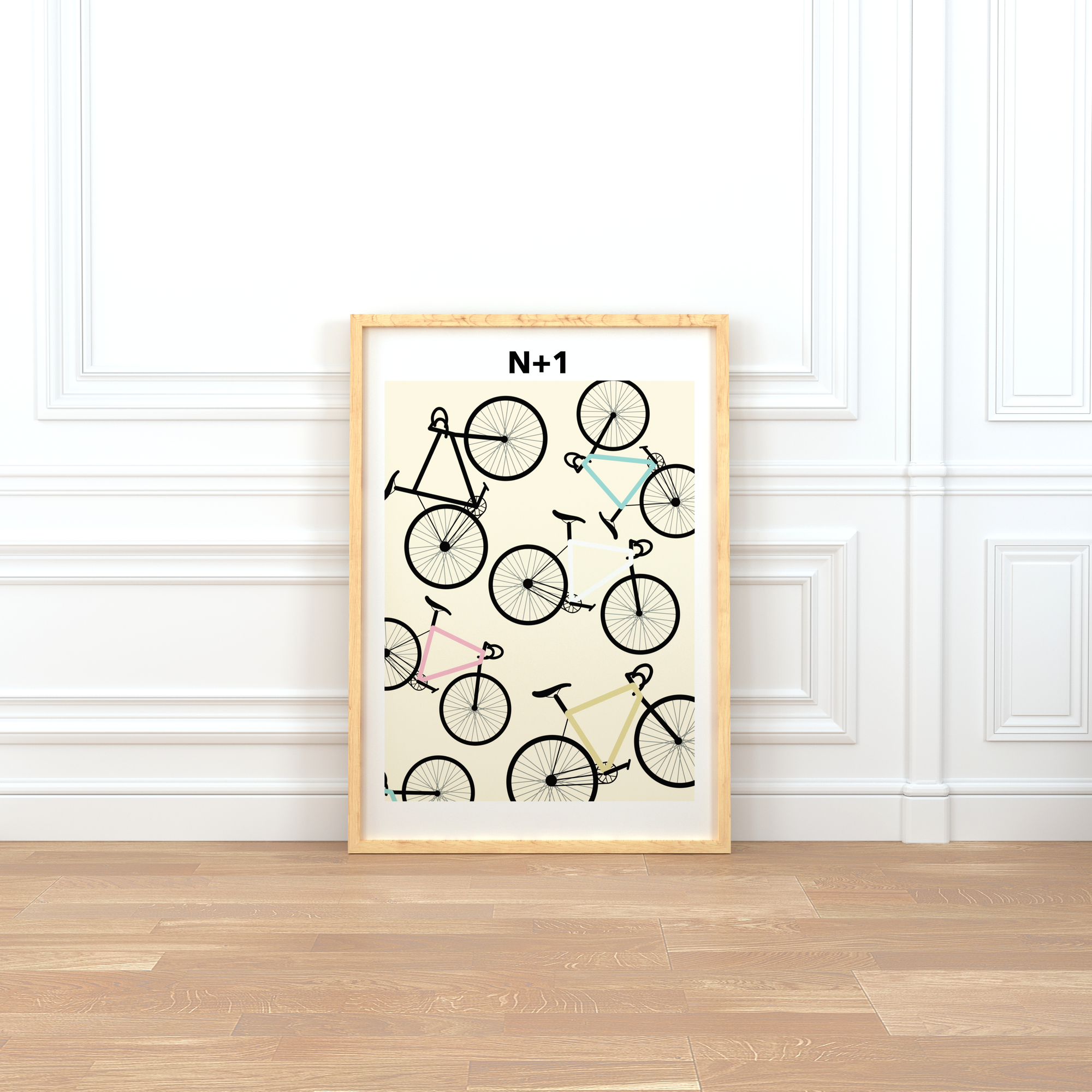 N+1 Bike Print